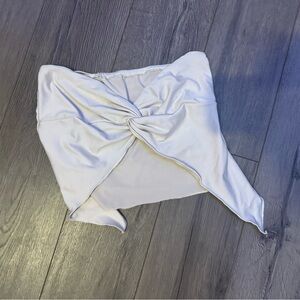 White Knot Front Top